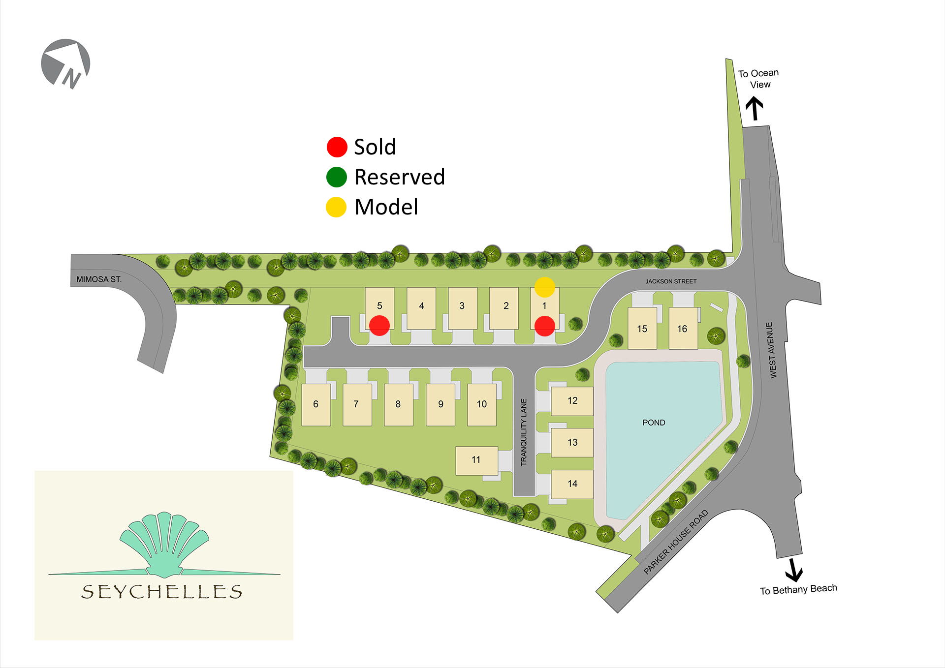 Seychelles Site Plan