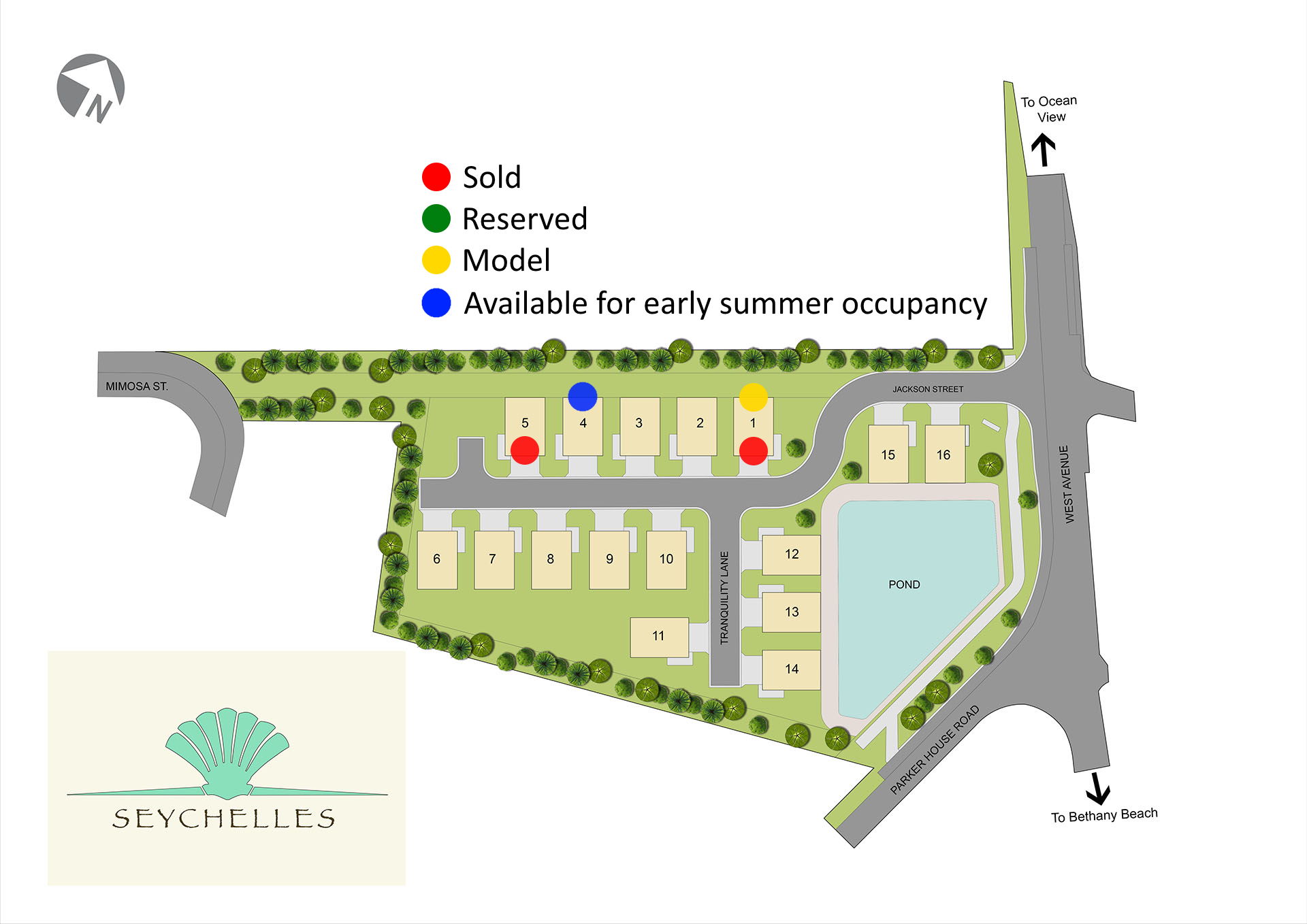 Seychelles Site Plan